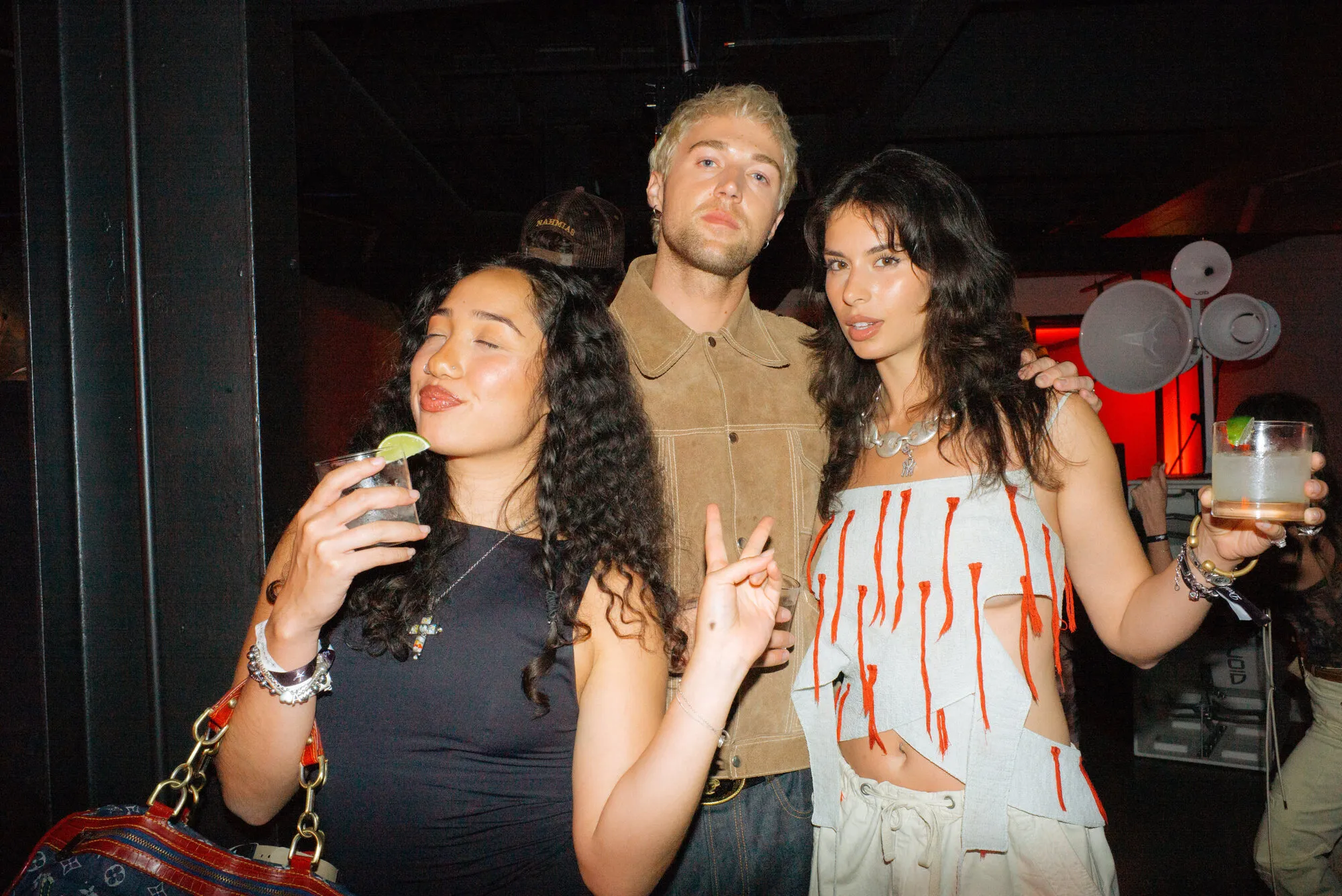 Friends at the Dead Atlantic party